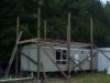 Upper floor joists finished. 