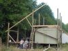 A preview of what kind of roof angle will be used. 