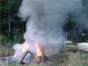 Wow! Old furniture sure does burn! 