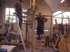 Getting ready to mount the rail. 