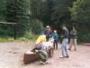Preparing to head down the first portage. 