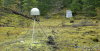 The Martians are taking over the earth! Oh, wait, this guy is here to monitor earthquake and volcanic activity. 