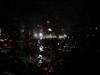 The view from my room at night. 