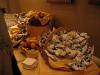 After a few workshops, it's lunch time. Ah, some fresh fruit! 