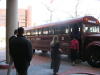 Cornerstone Baptist Church sent a bus to pick us up Sunday morning. 