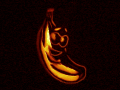 Christina's Banana Pumpkin Carving - Lights Off 