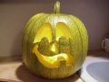 Jeremiah's Tooth Face Pumpkin Carving - Lights On 