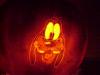 Suzanne's Goofy Pumpkin Carving - Lights Off 