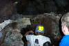 Matthew looking at formations in the tree cast. Kind of a split level here. 