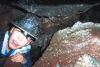 It a small, hard crawl/squeeze into the cave. 