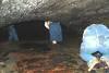 Smallest part of the cave - about three feet high. 