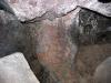 Another new erosional cave. This picture is of a formations that I don't understand. It's like a tree made out of lava or something. Maybe the lava burned a root out of the ground, filled the hole, and then water wash away the dirt from around it? 