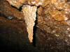 Dogwood Cave - Another view of the knife blade formation. 