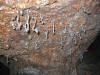 A pillar with lots of lava stalactites and helictites. 