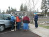Visiting the shops in Sisters, OR. 