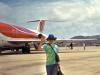 Stepping off the Plane in Kauai - Photo by Christina 