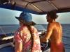 Boat Tour - We took a boat tour and saw a lot of whales, some sea turtles, the Na Pali Coast, and we even went into a sea cave. The water was pretty rough, but we didn't get sea sick. - Photo by Matthew 
