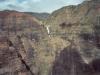 Part of the Waimea Canyon - View from helicopter - Photo by Matthew 