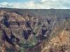 Part of the Waimea Canyon - View from helicopter - Photo by Matthew 